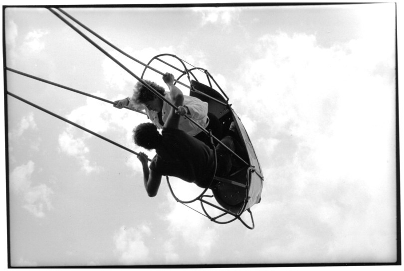 couple dans une balanoire, Augsbourg, 1983