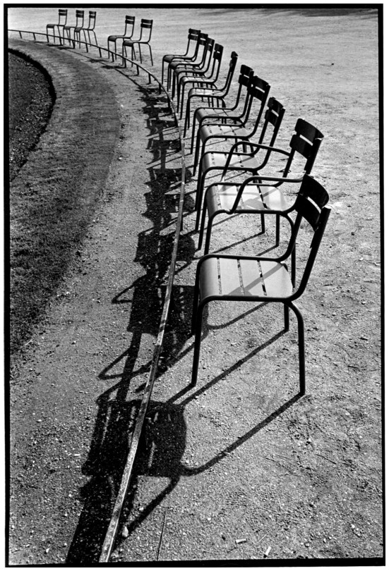chaises dans le Jardin du Luxembourg