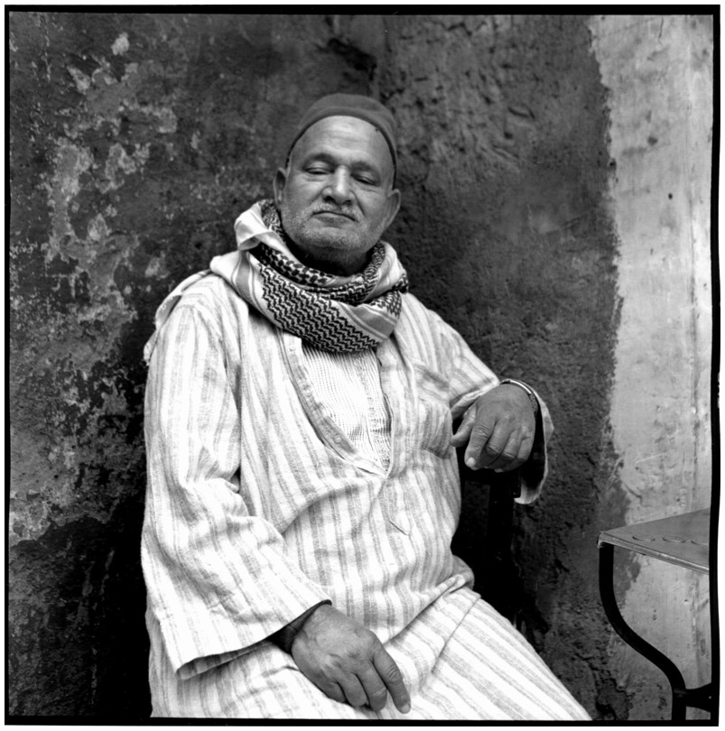 Portrait d'homme dans les rues du quartier de Bab el Nasr, Le Caire